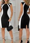Women'S Crossover Halter Neck Print Slim Waist Party Dress (1).jpg