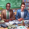 A realistic image of a Tanzanian youth learning business and financial management.jpg