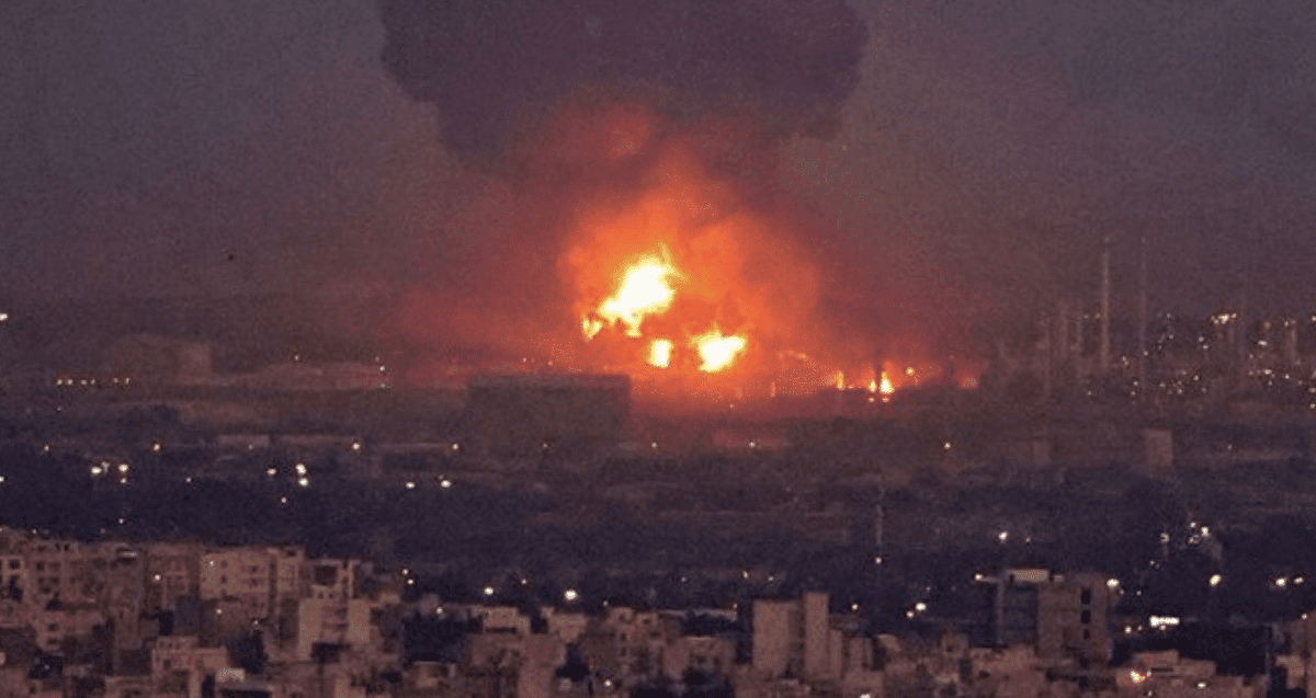 CLAIM: Explosion in Tehran