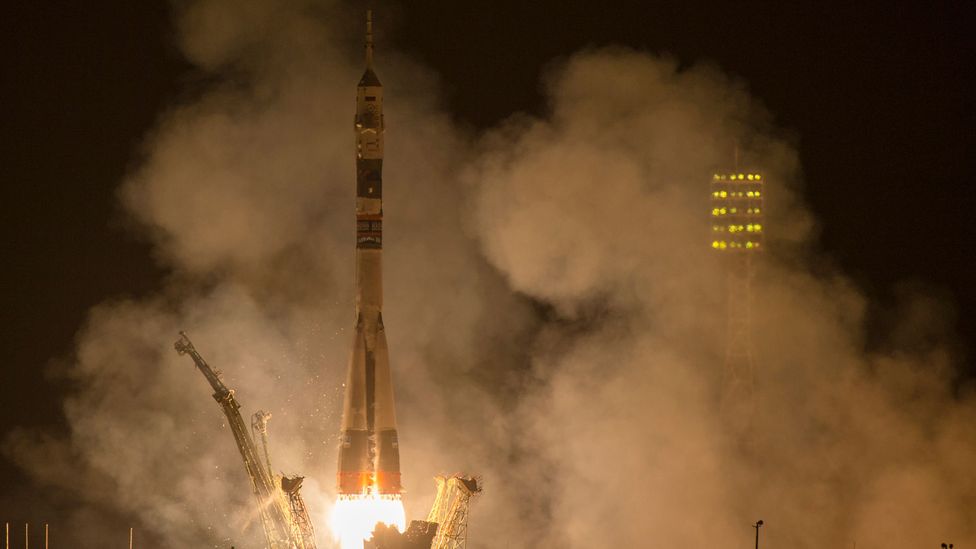 Conventional rocket launches use multiple stages to reach orbit (Credit: Getty Images)