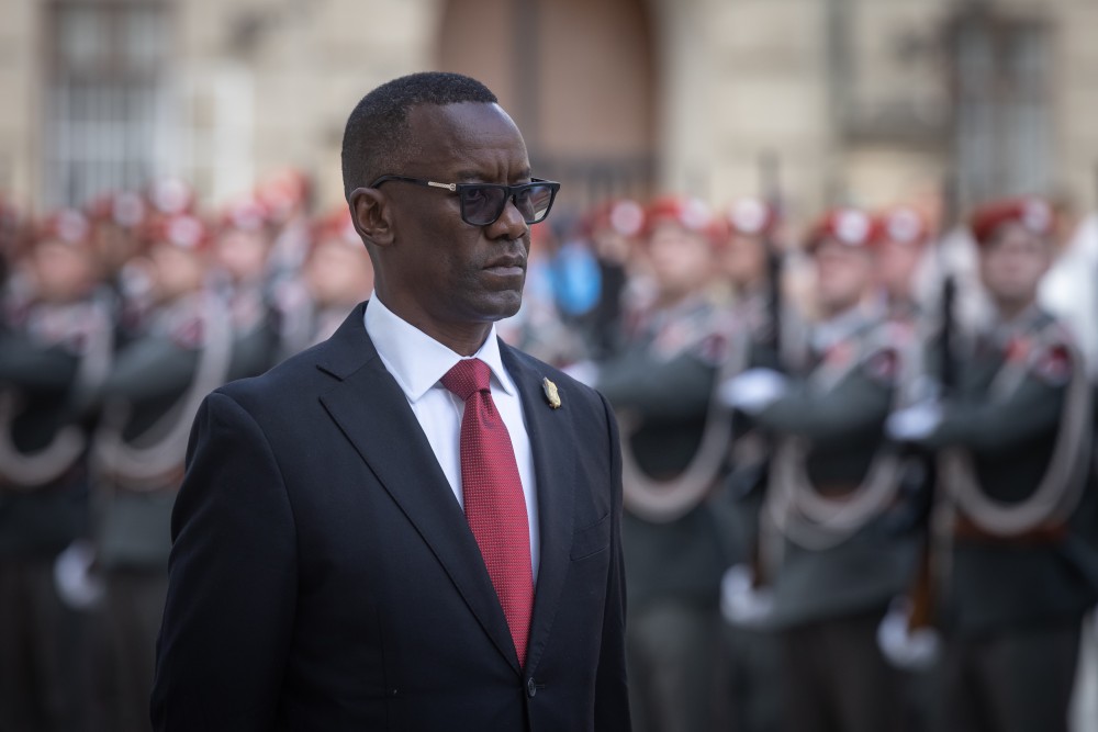 Mr. Celestine Joseph Mushy - Ambassador of Tanzania (© www.bundespraesident.at / Peter Lechner and Daniel Trippolt /HBF)