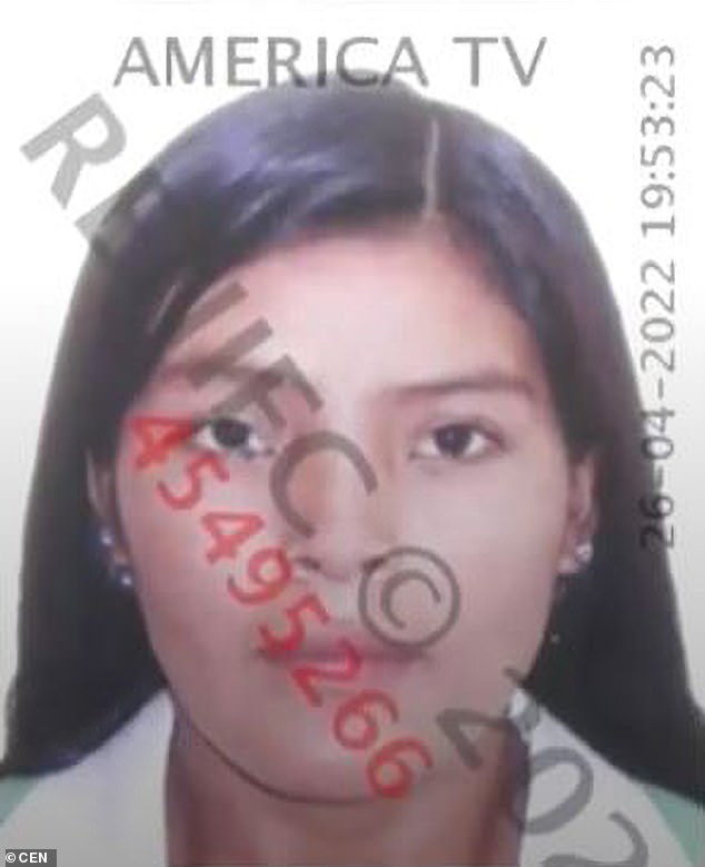 Rosa had been in a serious car crash on a road in the Chiclayo-Picsi region which claimed the life of her brother-in-law and seriously injured her nephews