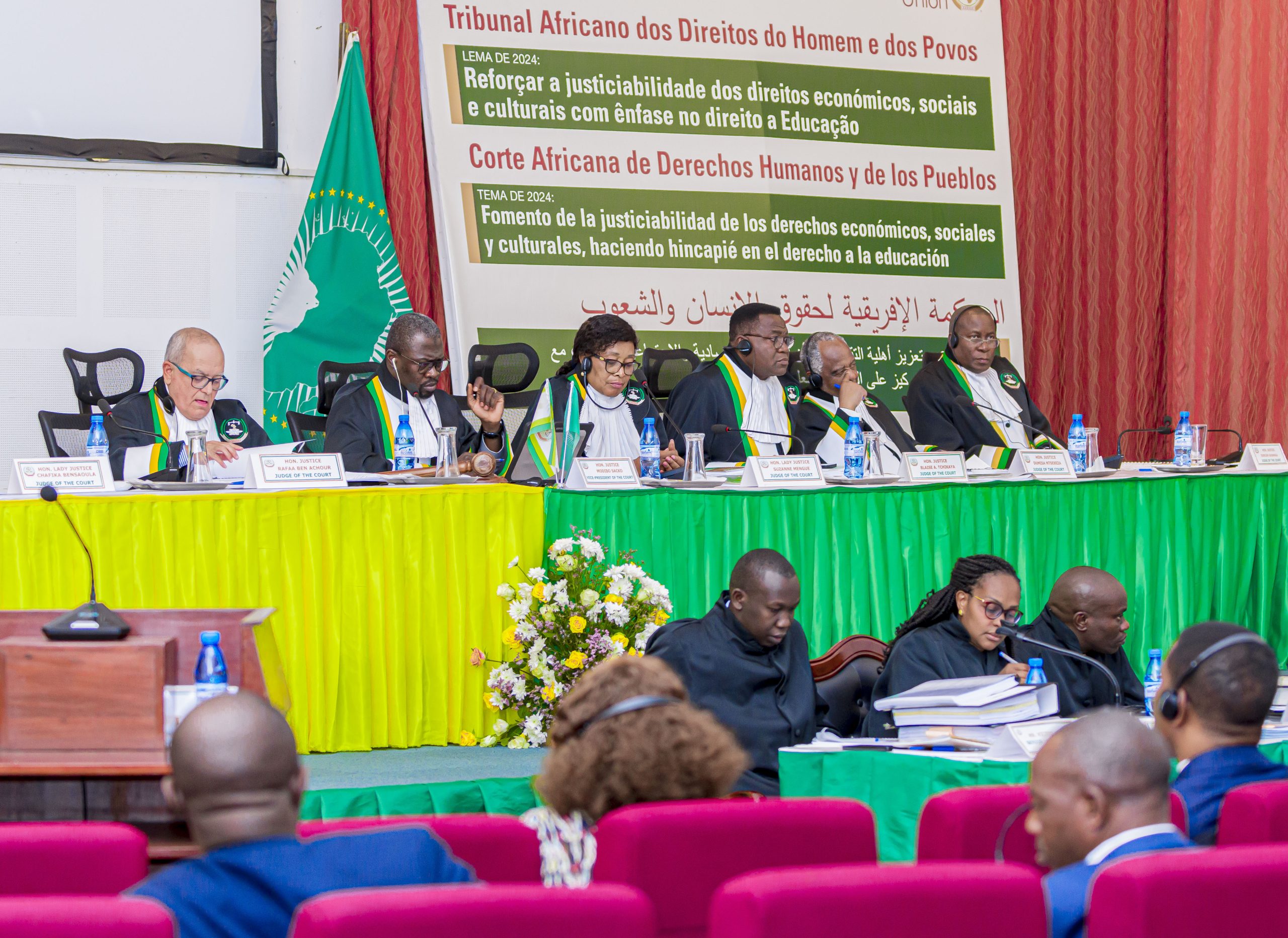 MAHAKAMA YA AFRIKA KUHUSU HAKI ZA BINADAMU NA WATU KUSIKILIZA HADHARANI KATIKA OMBI NA. 007/2023, JAMHURI YA KIDEMOKRASIA YA KONGO V JAMHURI YA RWANDA, TAREHE 12 NA 13 FEBRUARI 2025