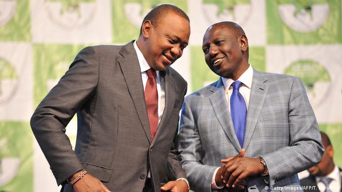 Kenia Uhuru Kenyatta William Ruto (Getty Images/AFP/T. Karumba)