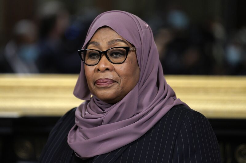 Tanzania's President Samia Suluhu Hassan