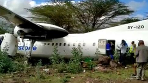 Ndege yaanguka Nairobi