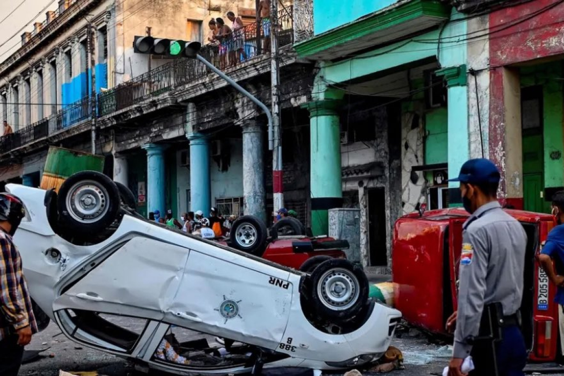 FLASH - URGENT: CUBAN BANKING SYSTEM HAS COLLAPSED