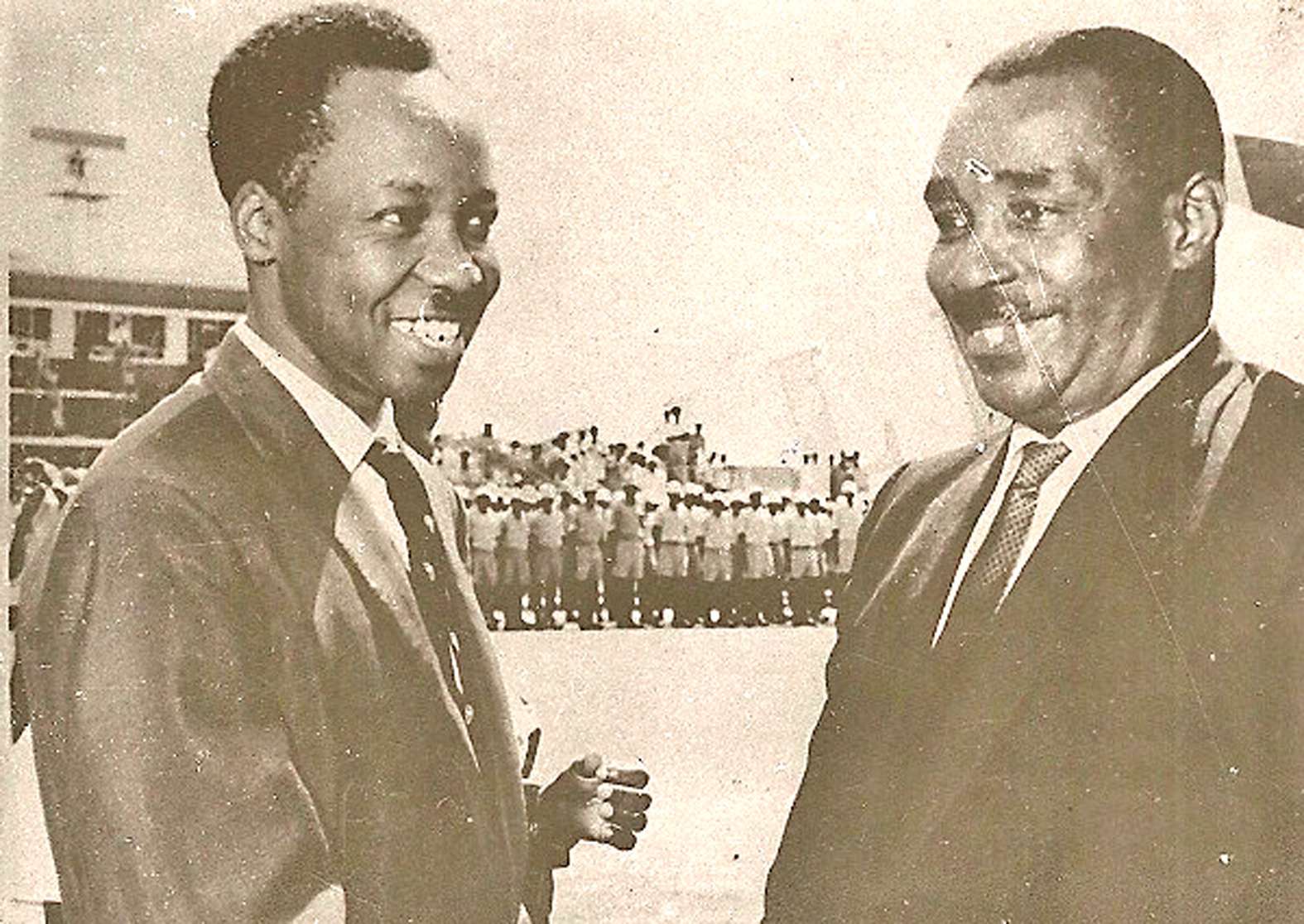 1965NyerereandKarumeinDaresSalaamAiport.jpg