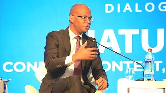 Waziri wa Mambo ya Nje na Ushirikiano wa Afrika Mashariki, January Makamba.