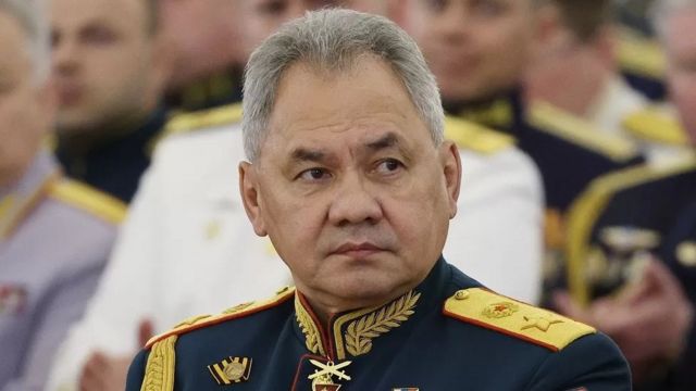 Waziri wa Ulinzi wa Urusi Sergei Shoigu