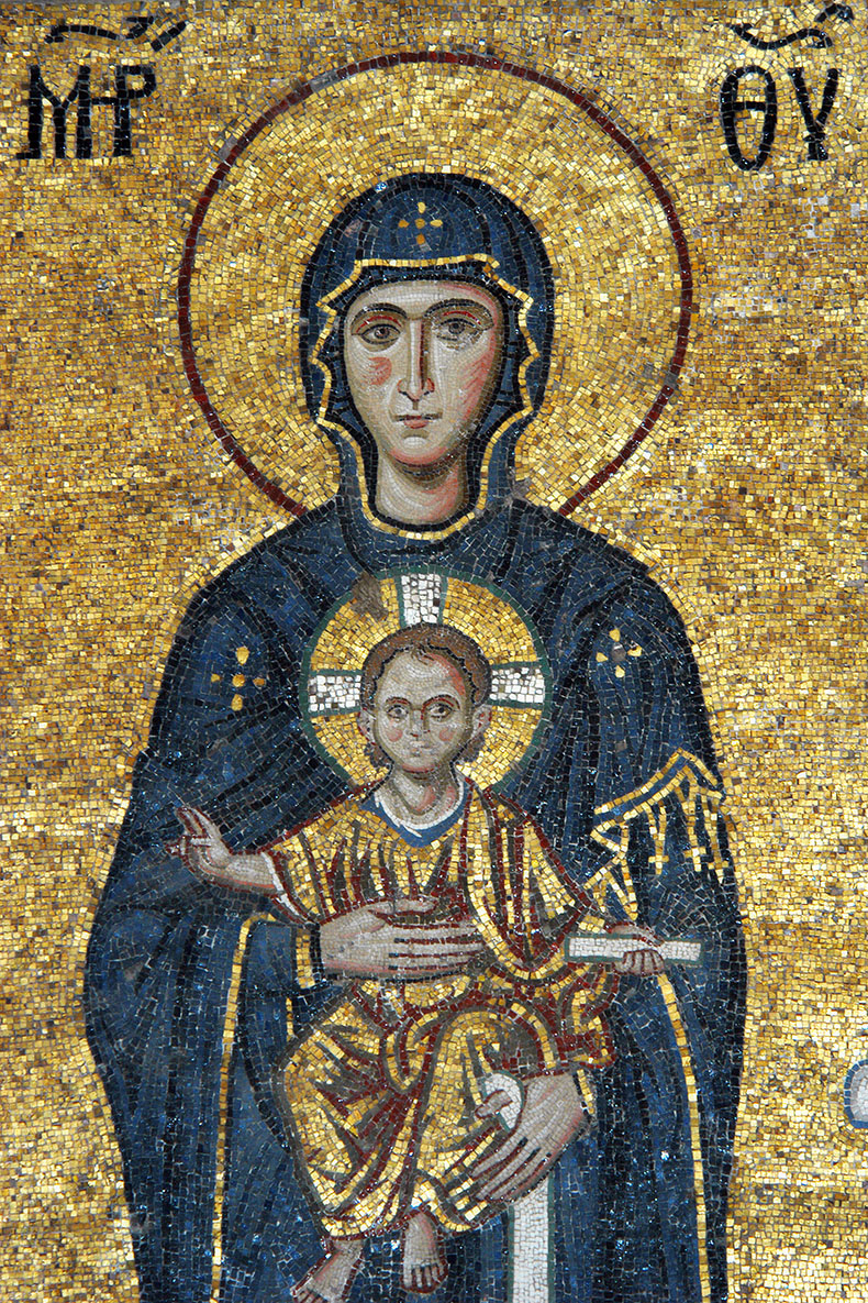 Hagia Sophia - Icons of the Theotokos - Hagia Sophia History -