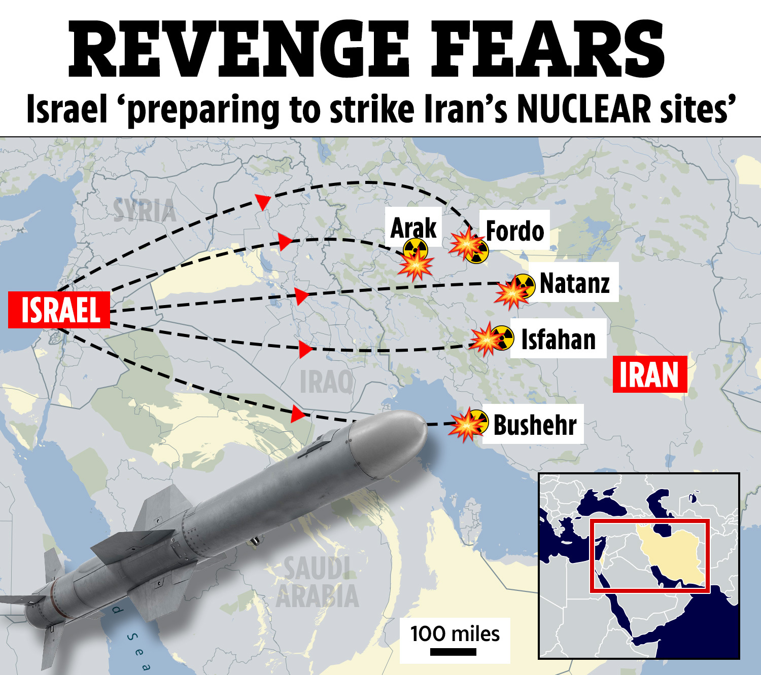 Israel's plans come after Iran threatened to retaliate and bragged about its weapons Israel's plans come after Iran threatened to retaliate and bragged about its weapons