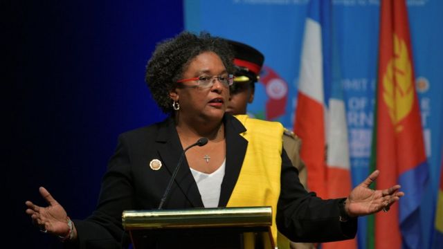 Waziri Mkuu wa Barbados Mia Mottley