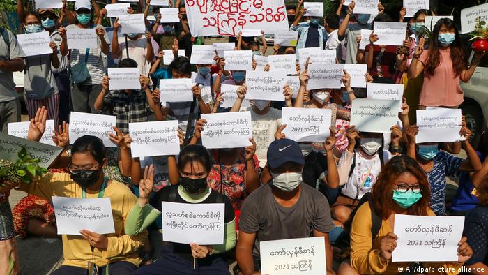 Myanmar Nach dem Militärputsch Myanmar Nach dem Militärputsch