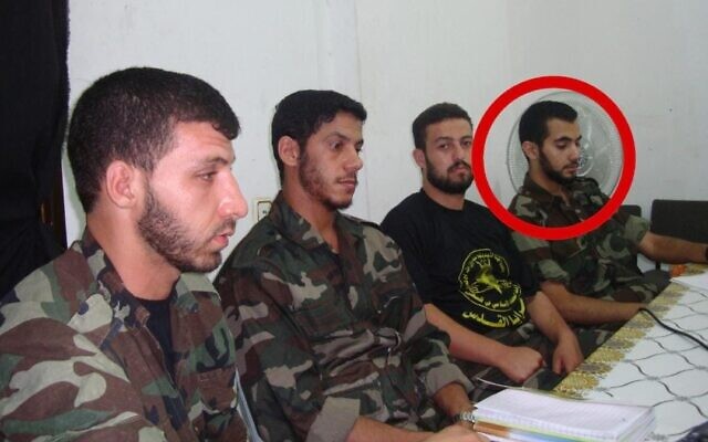 An image released by the IDF on June 26, 2024, showing Doctors Without Borders staffer Fadi al-Wadiya in the uniform of the Palestinian Islamic Jihad terror group. (Israel Defense Forces) An image released by the IDF on June 26, 2024, showing Doctors Without Borders staffer Fadi al-Wadiya in the uniform of the Palestinian Islamic Jihad terror group. (Israel Defense Forces)