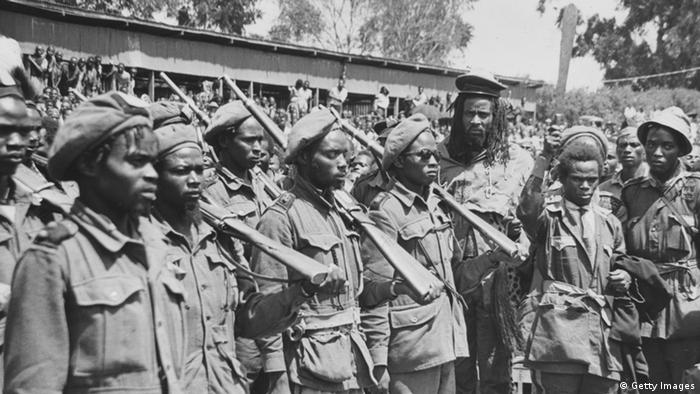 Historische Bilder zum Mau Mau Aufstand in Kenia (Getty Images) Historische Bilder zum Mau Mau Aufstand in Kenia (Getty Images)