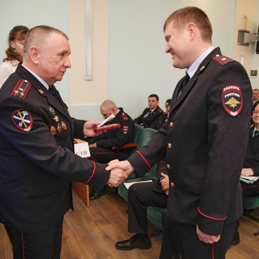Chernykh, right, died during the drone attack on Russian soil Chernykh, right, died during the drone attack on Russian soil